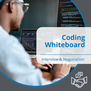Interview and Negotiation series, workshop title: Coding Whiteboard