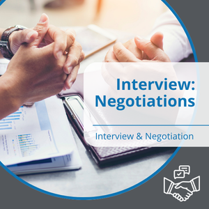 Interview and Negotiation series, workshop title: Interview: Negotiations